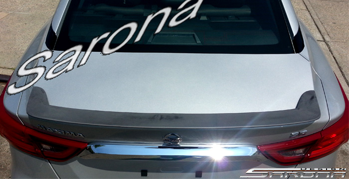 Custom Nissan Maxima  Sedan Trunk Wing (2016 - 2023) - $249.00 (Part #NS-062-TW)